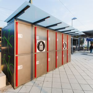 Fahrradboxen in Frankfurt Rödelheim