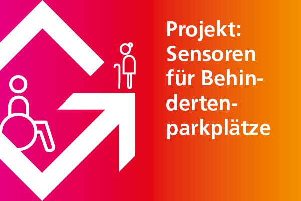 Grafik Sensoren für Behindertenparkplätze 