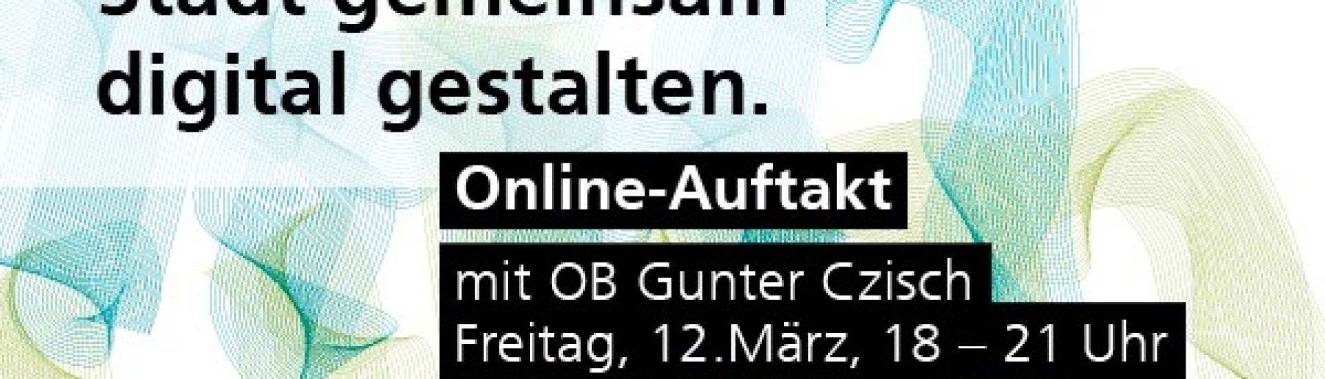Ankündigung Stadt gemeinsam digital gestalten Ankündigung Stadt gemeinsam digital gestalten